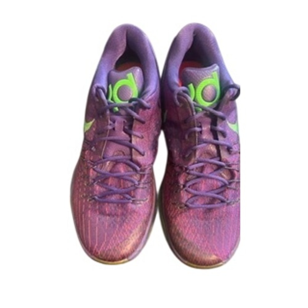 Nike KD 8 Suit Court Purple Vivid Purple Green Strike 749375-535 Mens Size 12